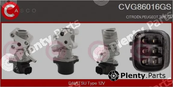 Casco CVG86016GS — EGR Valve