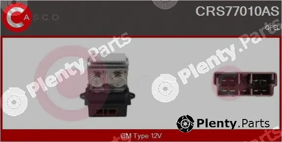 Casco CRS77010AS — Resistor, interior blower