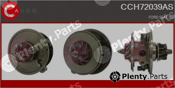 Casco CCH72039AS — Core assembly, turbocharger