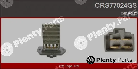 Casco CRS77024GS — Resistor, interior blower