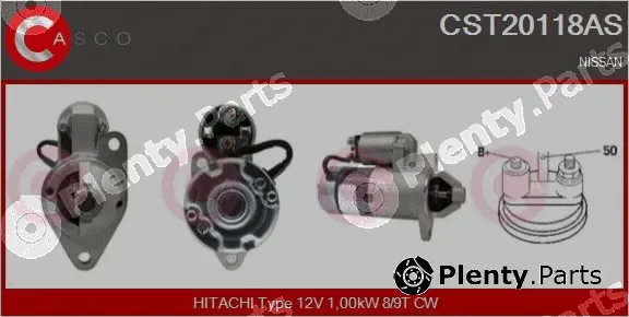 Casco CST20118AS — Starter