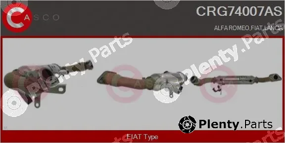 Casco CRG74007AS — Cooler, exhaust gas recirculation