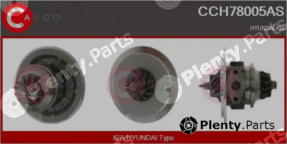 Casco CCH78005AS — Core assembly, turbocharger