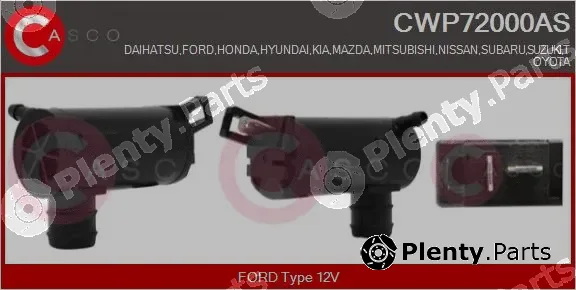 Casco CWP72000AS — Washer Fluid Pump, window cleaning