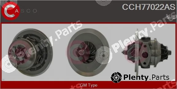 Casco CCH77022AS — Core assembly, turbocharger