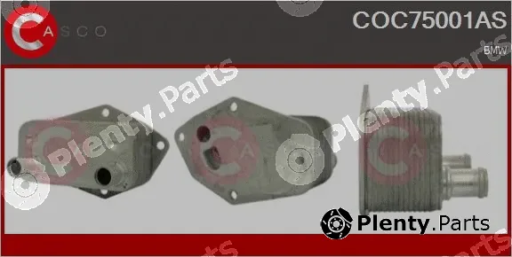 Casco COC75001AS — Oil Cooler, engine oil