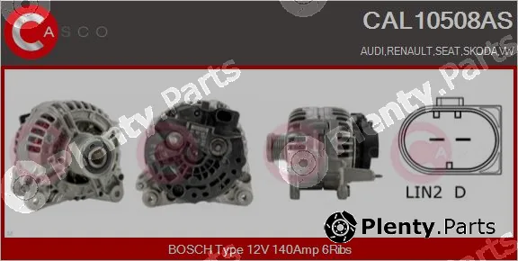 Casco CAL10508AS — Alternator