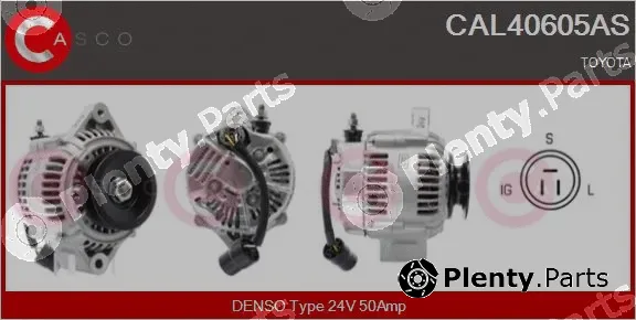 Casco CAL40605AS — Alternator