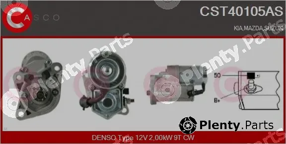Casco CST40105AS — Starter