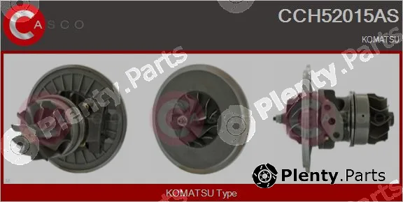 Casco CCH52015AS — Core assembly, turbocharger