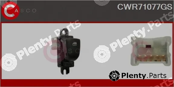 Casco CWR71077GS — Switch, window regulator
