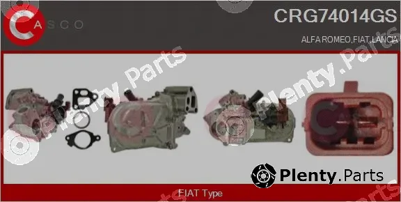 Casco CRG74014GS — Cooler, exhaust gas recirculation