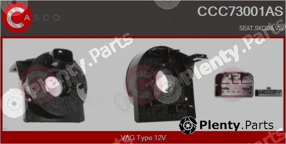 Casco CCC73001AS — Clockspring, airbag