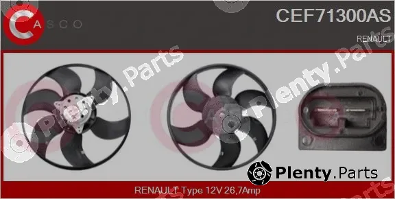 Casco CEF71300AS — Fan, engine cooling