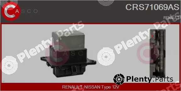 Casco CRS71069AS — Resistor, interior blower