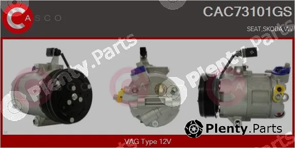 Casco CAC73101GS — Compressor, air conditioning