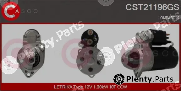 Casco CST21196GS — Starter
