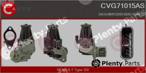 Casco CVG71015AS — EGR Valve