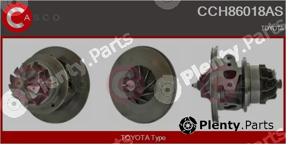 Casco CCH86018AS — Core assembly, turbocharger