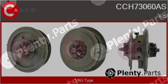Casco CCH73060AS — Core assembly, turbocharger