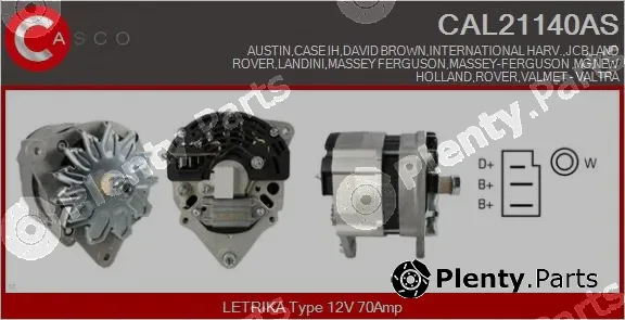 Casco CAL21140AS — Alternator