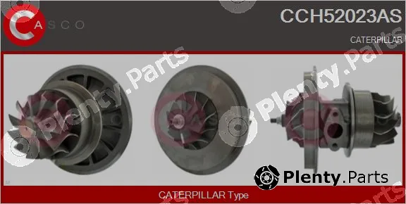 Casco CCH52023AS — Core assembly, turbocharger