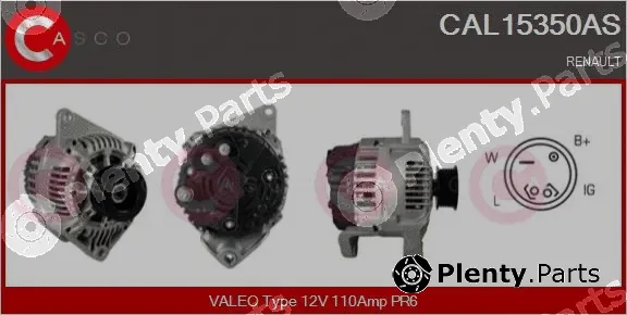 Casco CAL15350AS — Alternator