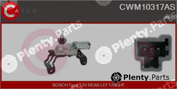 Casco CWM10317AS — Wiper Motor