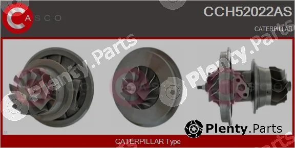 Casco CCH52022AS — Core assembly, turbocharger