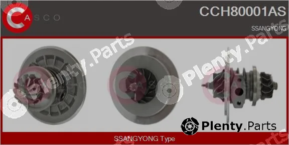Casco CCH80001AS — Core assembly, turbocharger