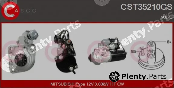 Casco CST35210GS — Starter