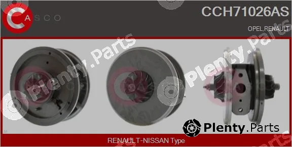 Casco CCH71026AS — Core assembly, turbocharger