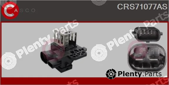 Casco CRS71077AS — Series resistor, electric motor (radiator fan)