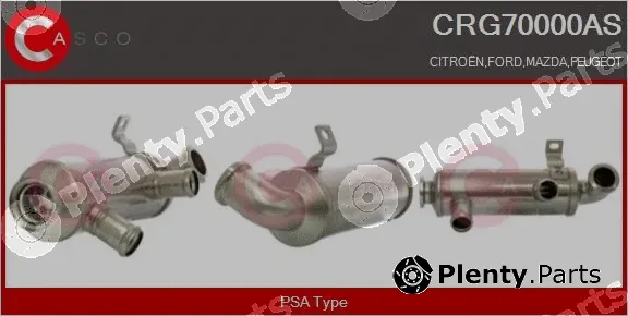 Casco CRG70000AS — Cooler, exhaust gas recirculation