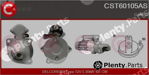 Casco CST60105AS — Starter