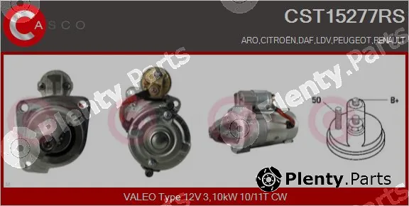 Casco CST15277RS — Starter