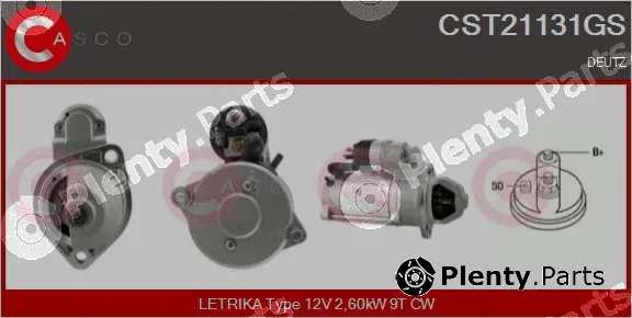 Casco CST21131GS — Starter