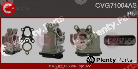 Casco CVG71004AS — EGR Valve