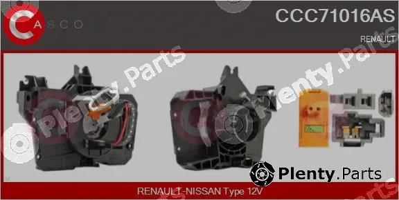 Casco CCC71016AS — Clockspring, airbag