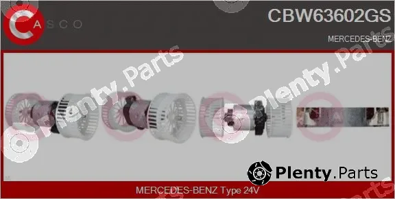 Casco CBW63602GS — Interior Blower