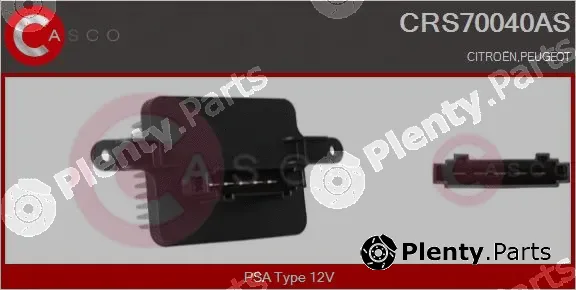 Casco CRS70040AS — Resistor, interior blower