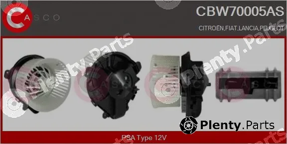 Casco CBW70005AS — Interior Blower