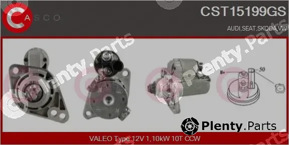 Casco CST15199GS — Starter
