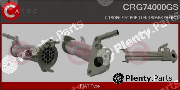 Casco CRG74000GS — Cooler, exhaust gas recirculation