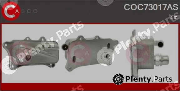 Casco COC73017AS — Oil Cooler, engine oil