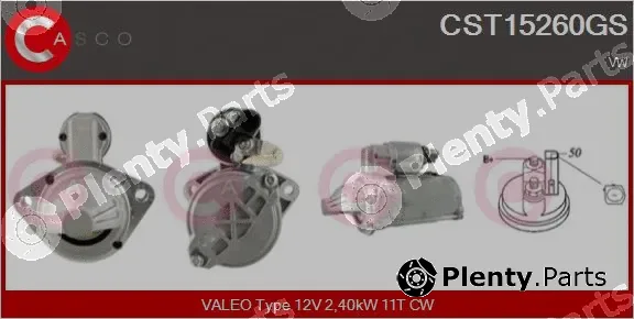Casco CST15260GS — Starter