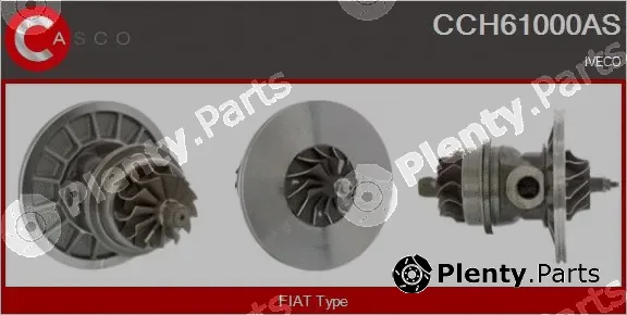 Casco CCH61000AS — Core assembly, turbocharger