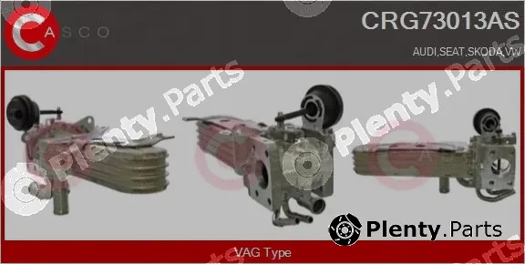 Casco CRG73013AS — Cooler, exhaust gas recirculation