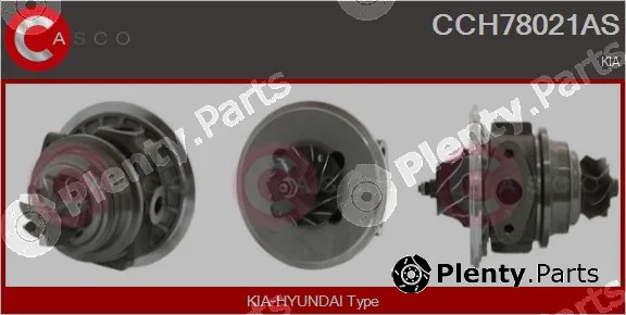 Casco CCH78021AS — Core assembly, turbocharger