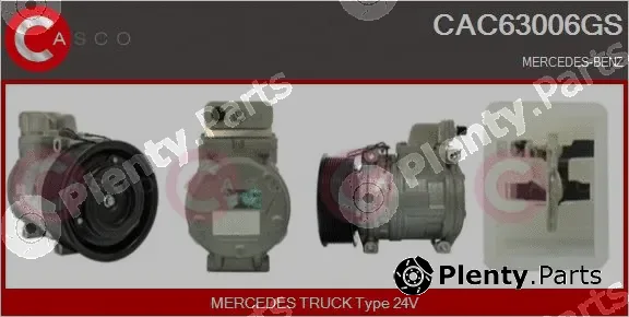 Casco CAC63006GS — Compressor, air conditioning